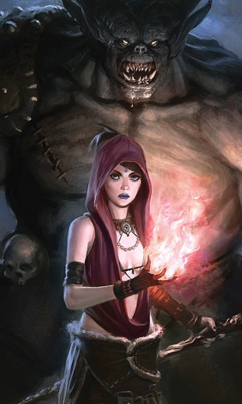 Морриган и порождение зла обои