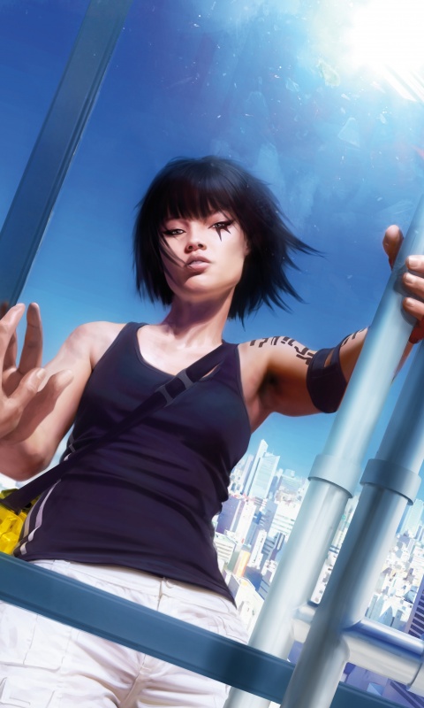 Faith из Mirrors Edge обои