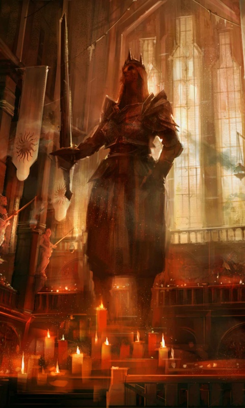 Алтарь из Dragon Age обои