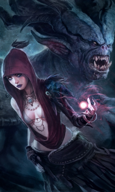 Морриган и порождение тьмы обои