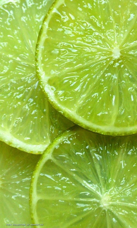 Зеленый лайм обои