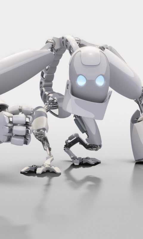 Крадущийся робот обои