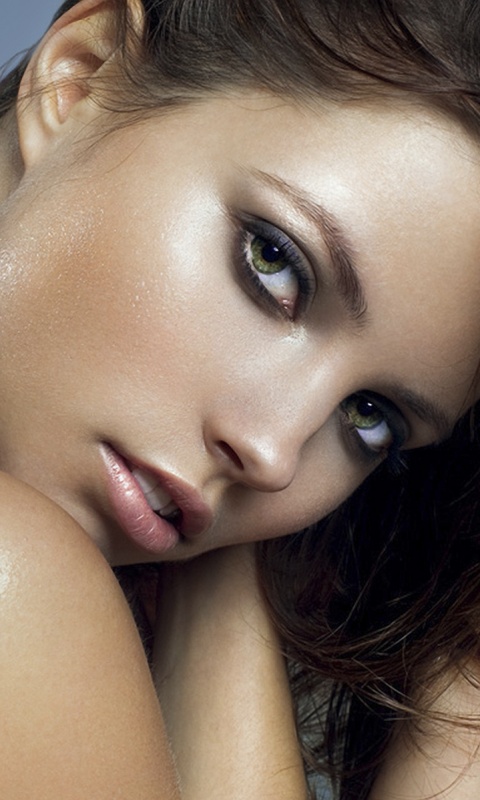 Позирующая модель обои