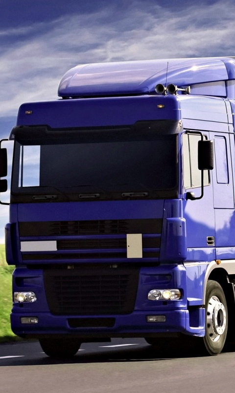 Синяя фура обои