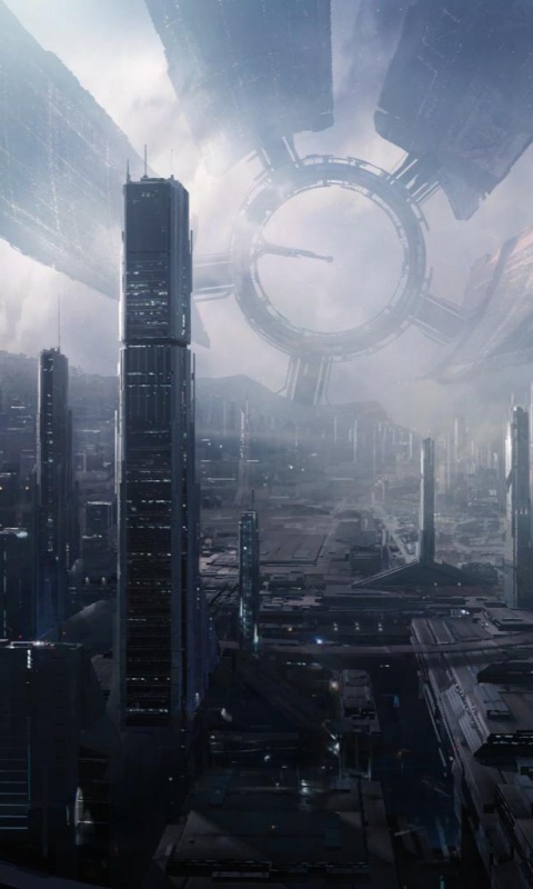 Цитадель из Mass Effect обои