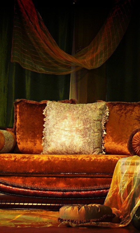 Комната в старом стиле обои