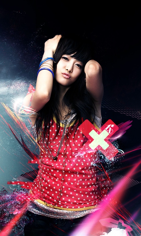 Гламурная китаянка обои