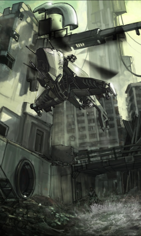 City 17 из Half Life обои