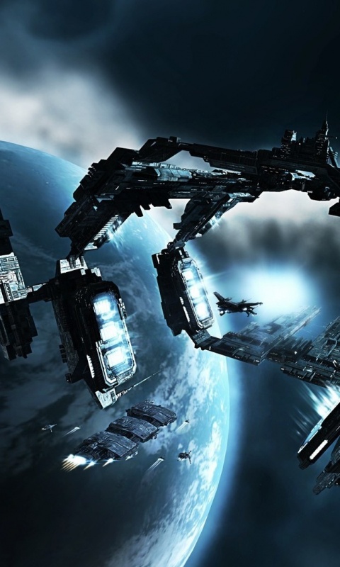 Космический корабль обои