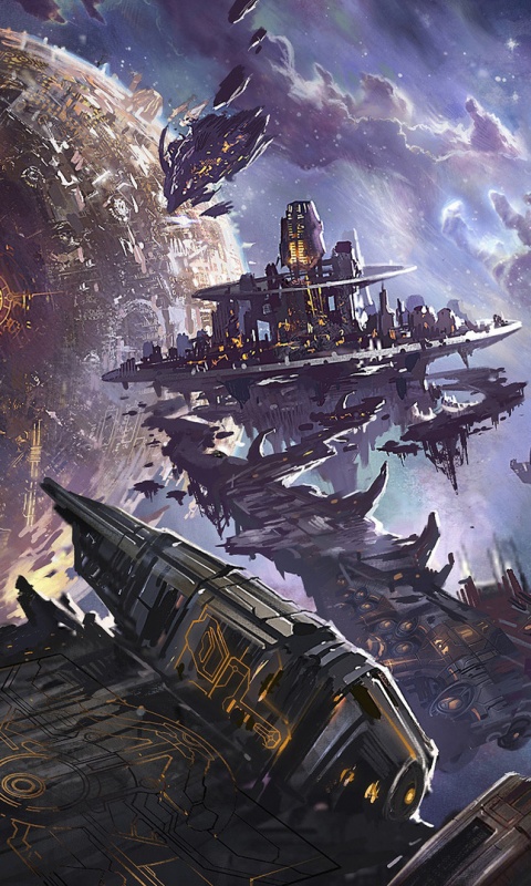 Фантастический пейзаж обои