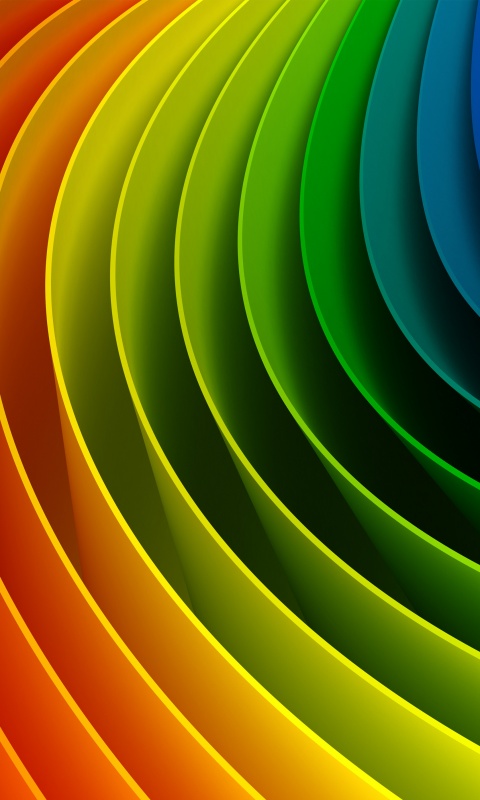 Радуга может быть такой обои