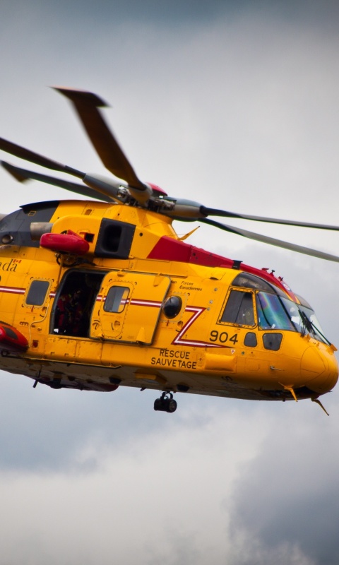 Вертолет спасения обои