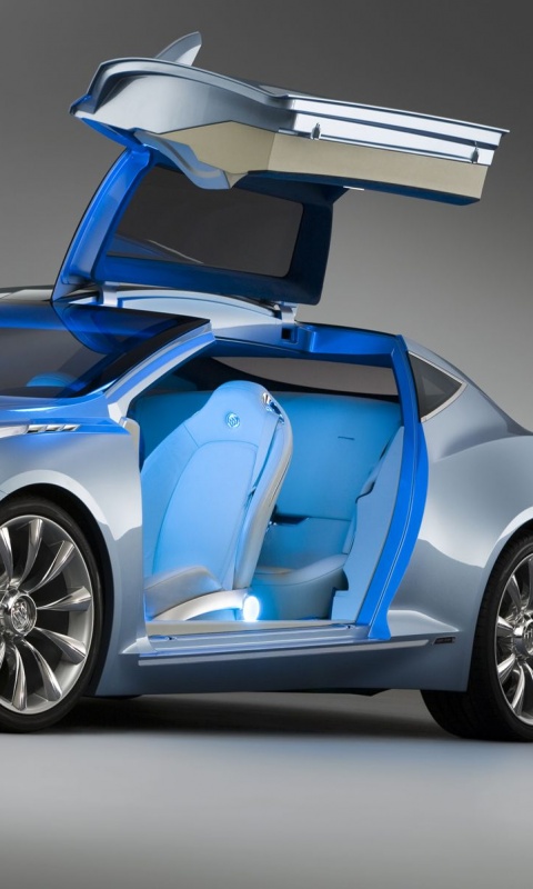 Buick Riviera с распахнутой дверцей обои