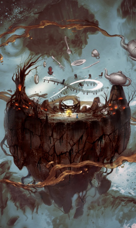 Алиса в стране чудес обои