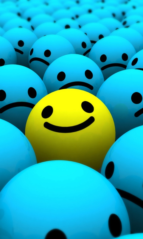 Смайлы обои