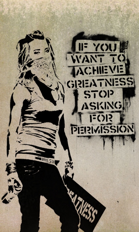 Девушка с баллончиком обои