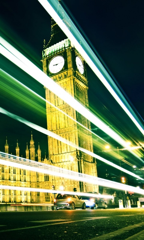 Лондон на скорости обои