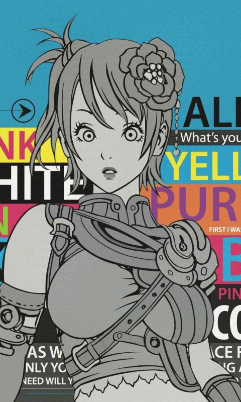 Раскрась её обои