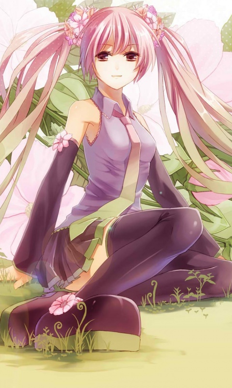 Девушка с красивыми волосами обои