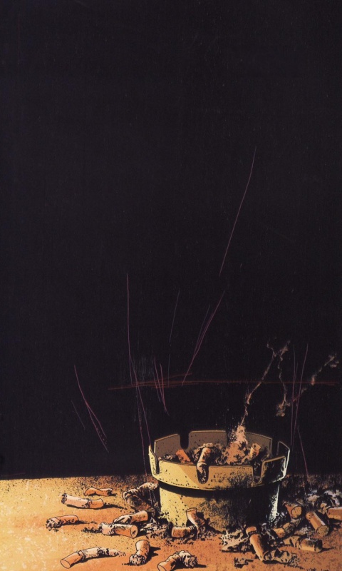 Пепельница обои