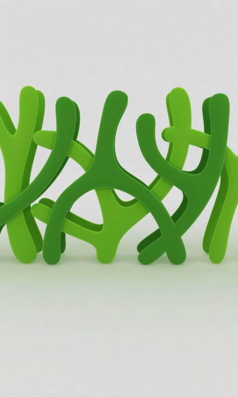 Абстрактные растения обои