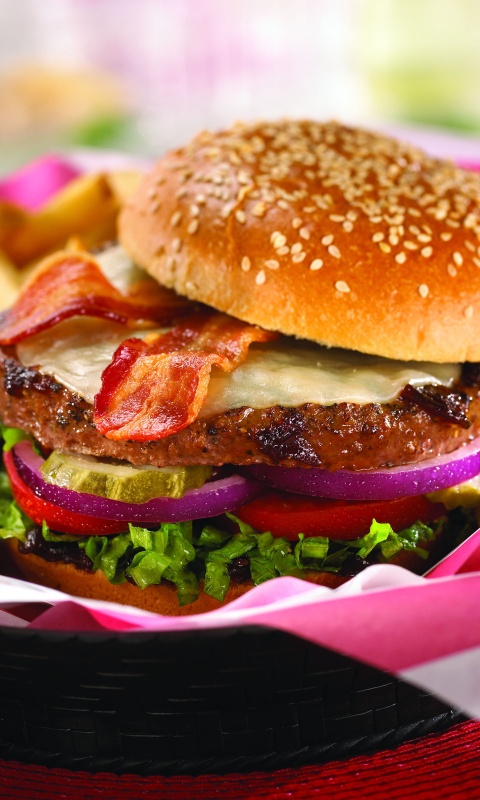 Вкусный сэндвич обои