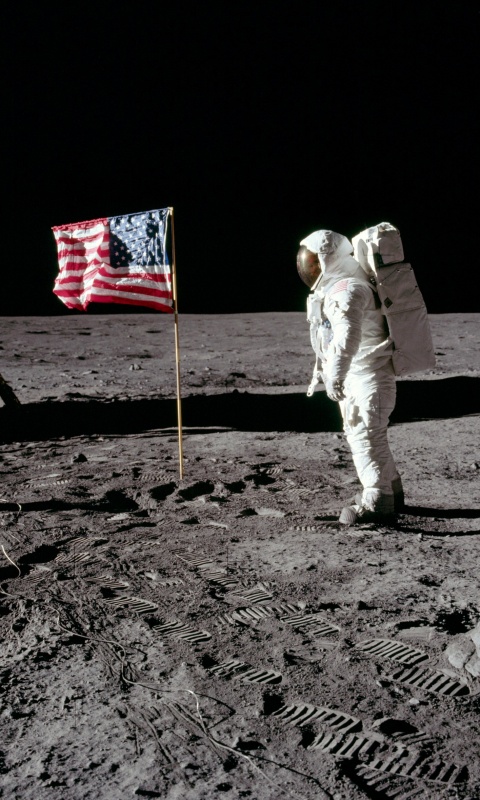 Высадка американцев на Луну обои