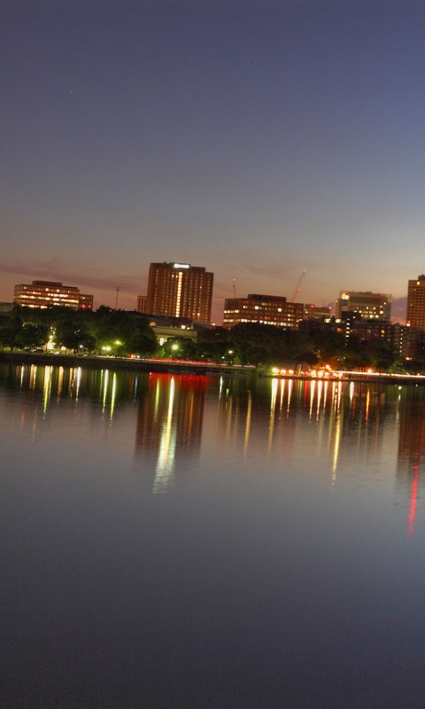 Панорама Бостона обои