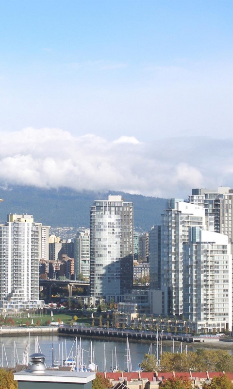 Панорама города обои