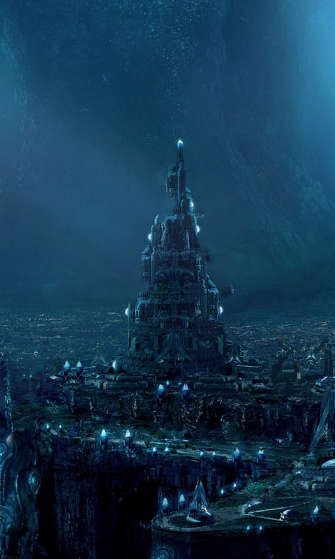 Подземный город обои