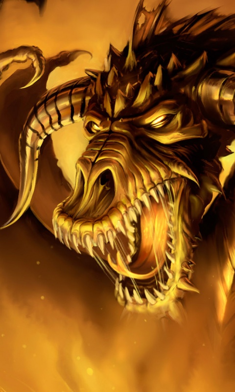 Рыцарь против дракона обои