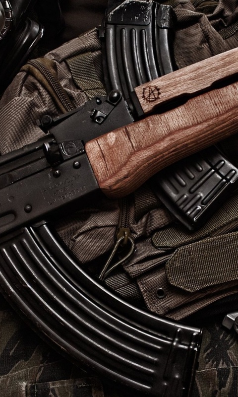 Автомат АК-47 обои