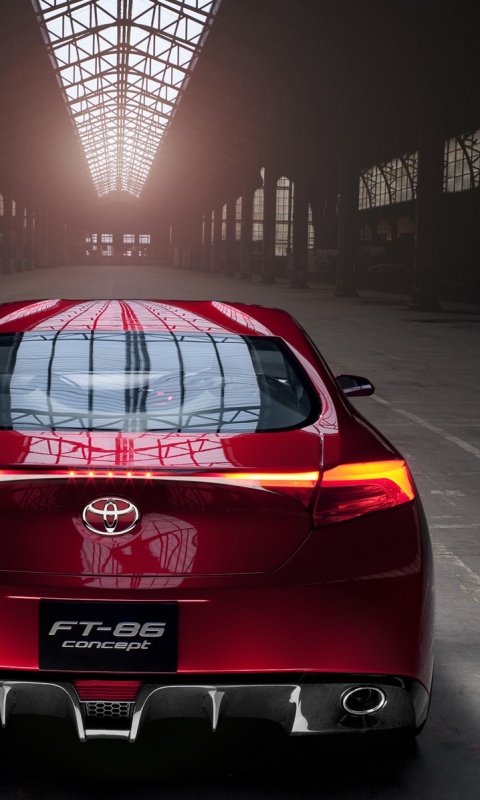 Концепт спортивной тойоты обои