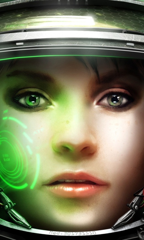 Медик из вселенной Star Craft 2 обои