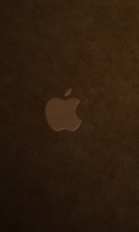 Логотип Apple в дереве обои