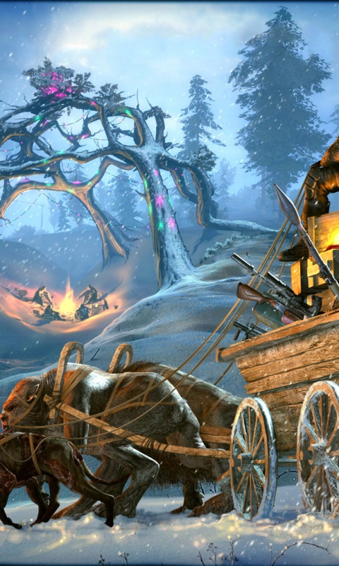 Новогодний Сталкер обои