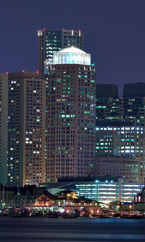 Панорама города обои