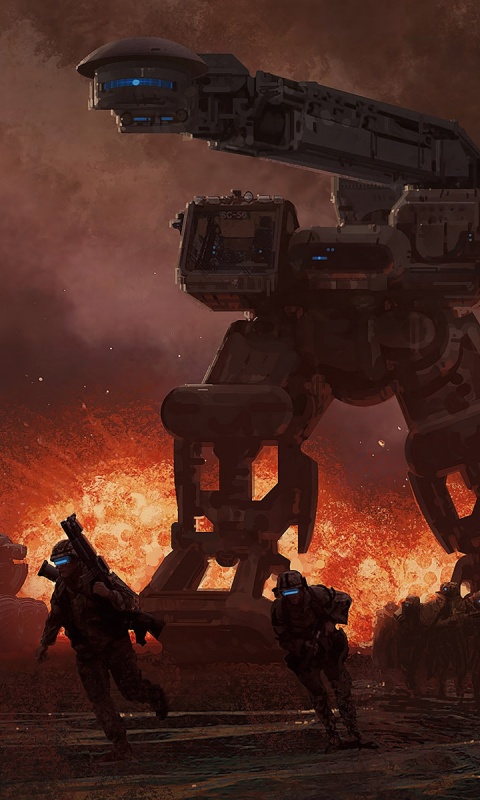 Война будущего обои