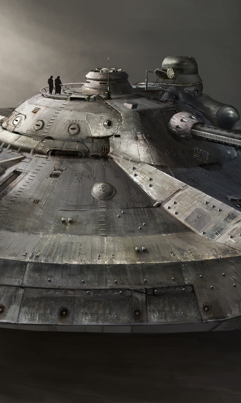 Летающая тарелка. Разработка Рейха. обои