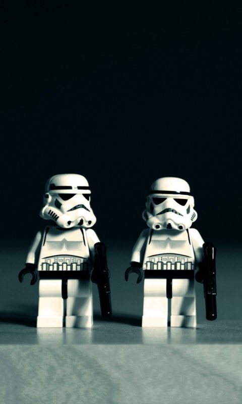 Имперские штурмовики в Lego обои
