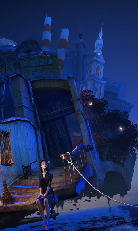 Мрачный Питер обои