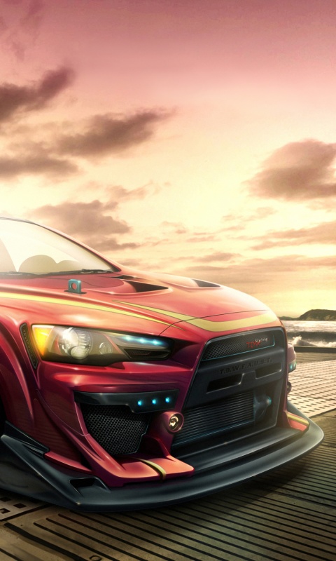 Mitsubishi тюнингованная обои