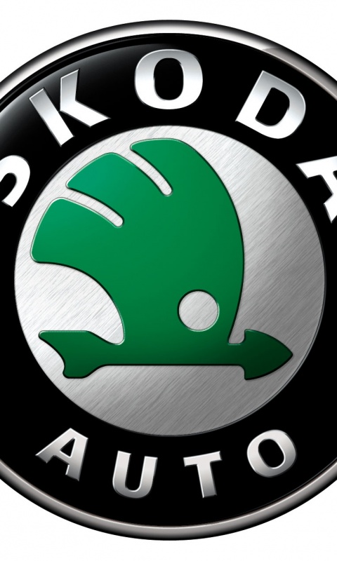 Логотип Skoda обои