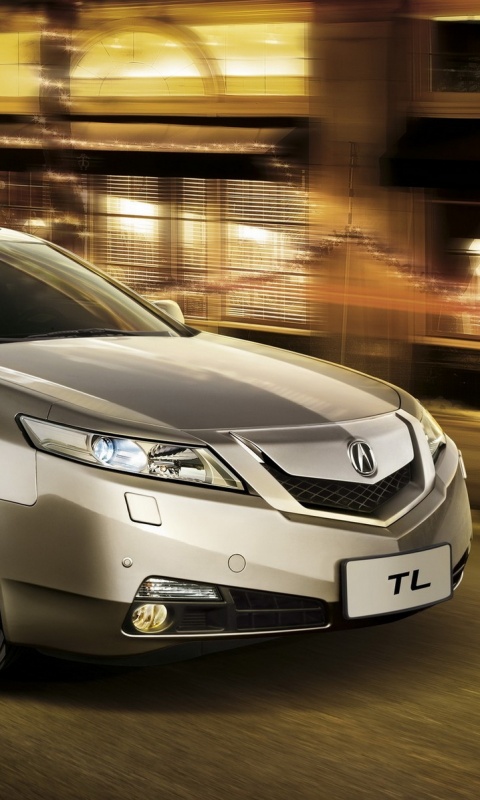 Acura в движении обои