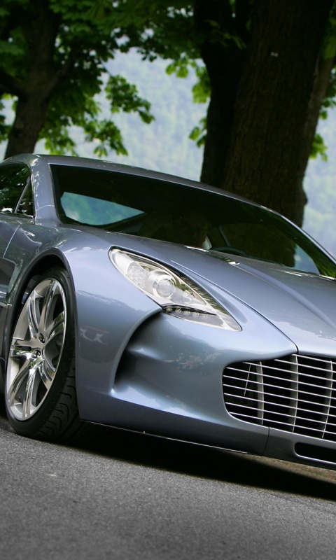 Aston Martin за городом обои