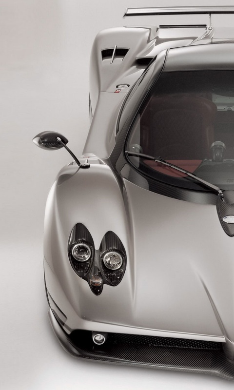 Pagani Zonda спереди обои