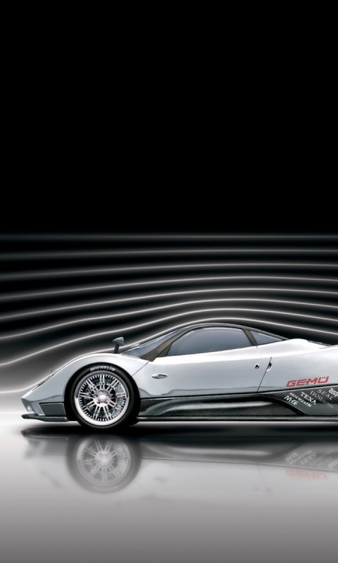 Аэродинамика Pagani Zonda обои