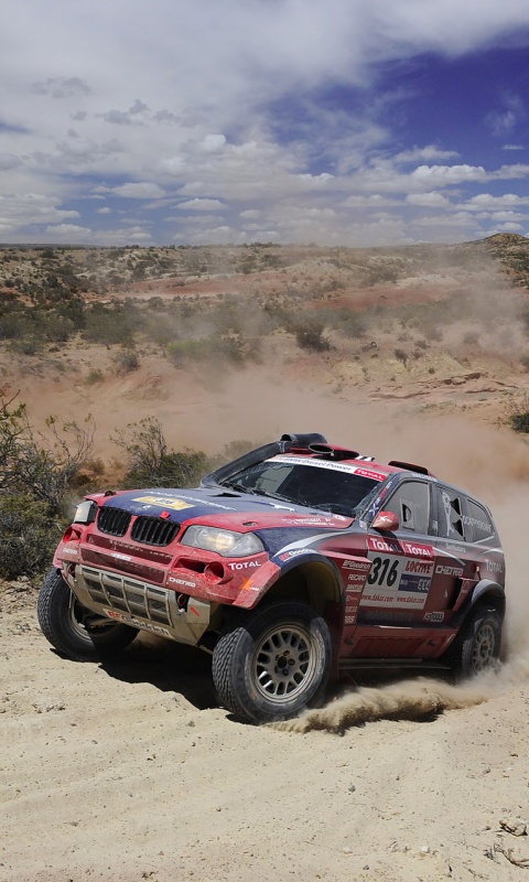 Раллийный BMW X3 обои