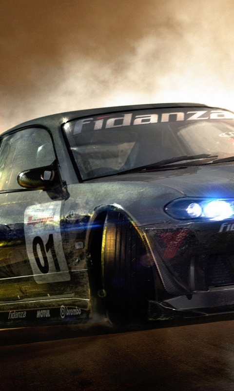 Гоночный автомобиль обои