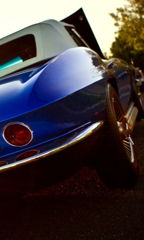 Ретро Chevrolet Corvette обои